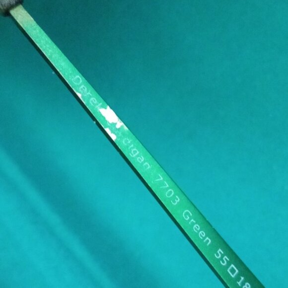 Derek Cardigan Green Metallic Prescription Glasses 55-18-140 & Bonus Black Case - Picture 13 of 13